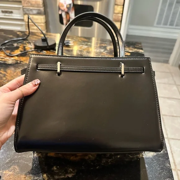 VERAFIED Black Women's Satchel Bag - Picture 3 of 5